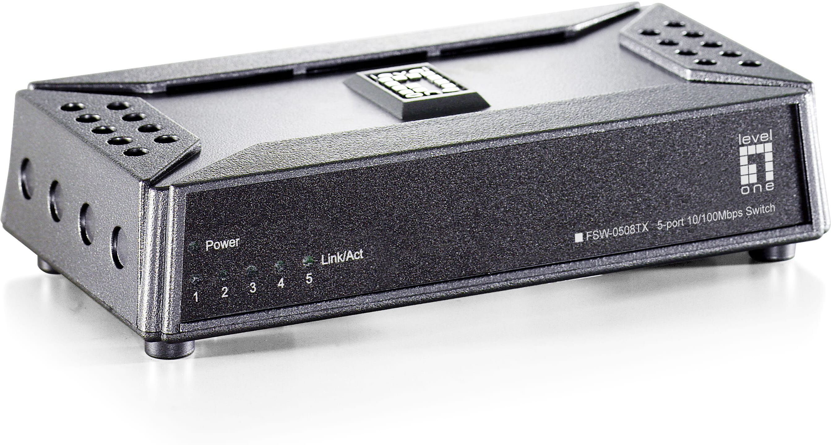LevelOne 5-Port Unmanaged Fast-Ethernet Desktop-Switch