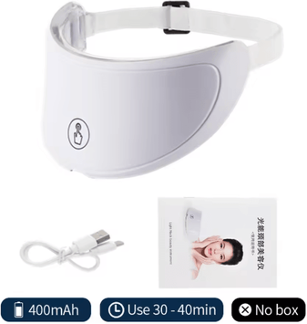 Inspire Picks 7 Color LED Photon Facial Mask Wireless LED Light Therapy Beauty Mask For Home Skincare neck Usb nobox