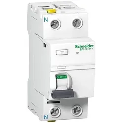 Schneider Electric, Schutzschalter, Acti 9 iID-RCCB-2P-40A-30mA-Typ A-G A9Z81240