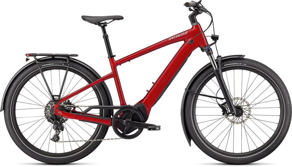VADO E-City Bike 4.0 NB REDTNT/SILREFL S.