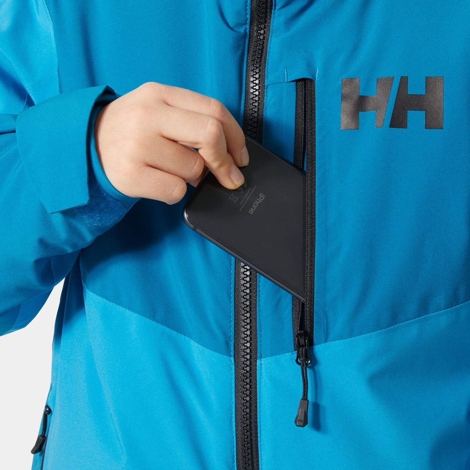 Helly Hansen Juniors' Elevate Ski Jacket - Blue - 14
