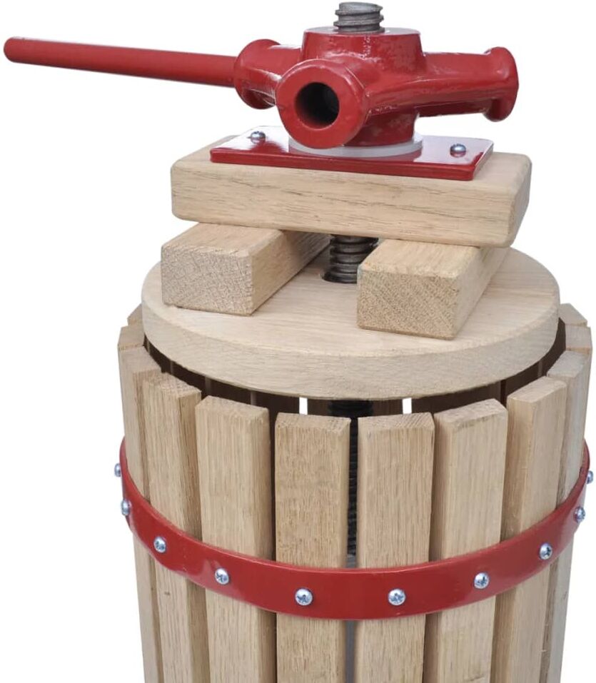 vidaXL Presse à fruits et à vin 6 L