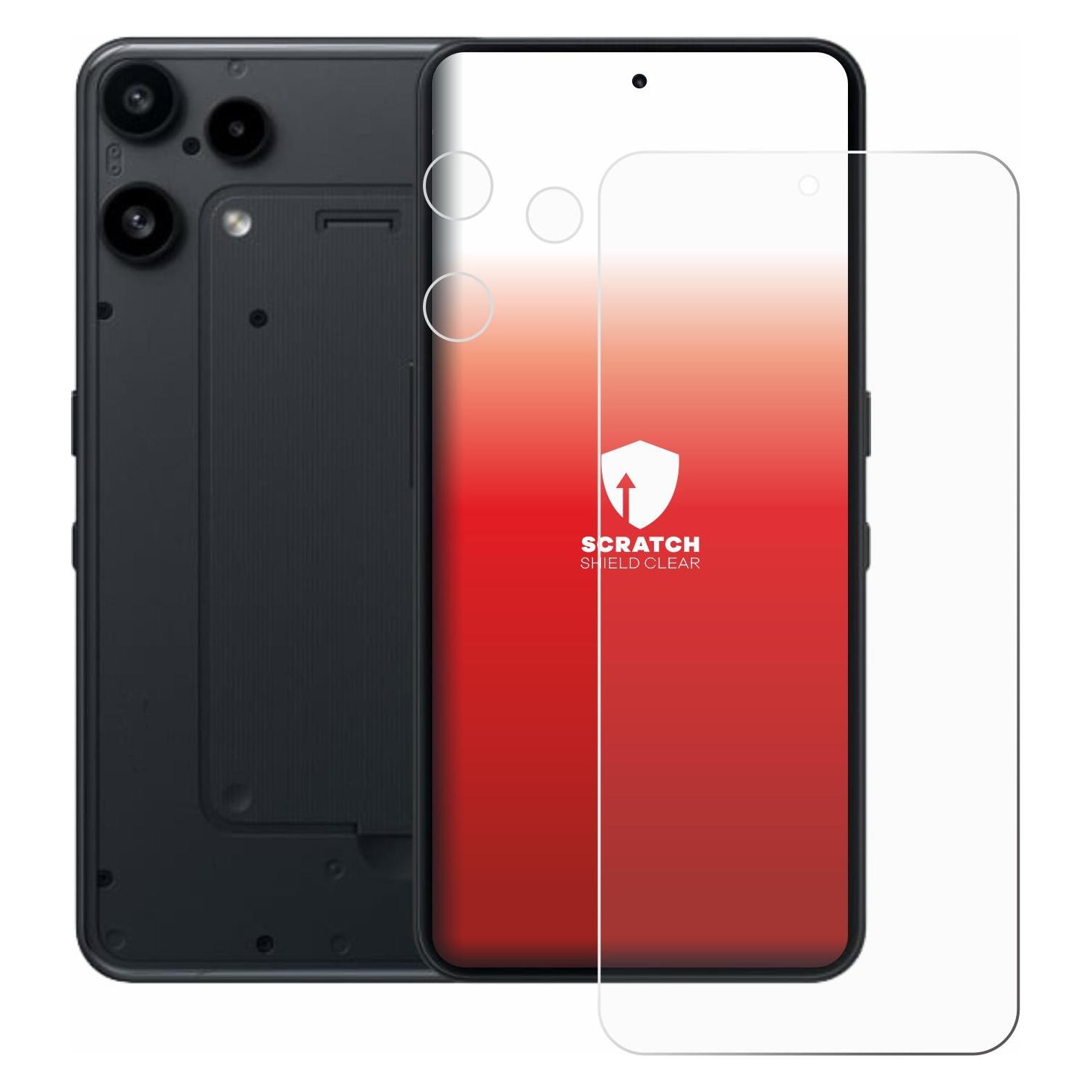 upscreen Schutzfolie für Nothing Phone (3a) Lite (Display+Kamera) Displayschutz Displayschutzfolie Folie (1 Stk., Nothing Phone (3a)) (2861029)