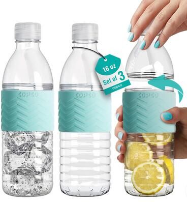 Copco Hydra Tritan Water Bottle, Set of 3 - BPA Free