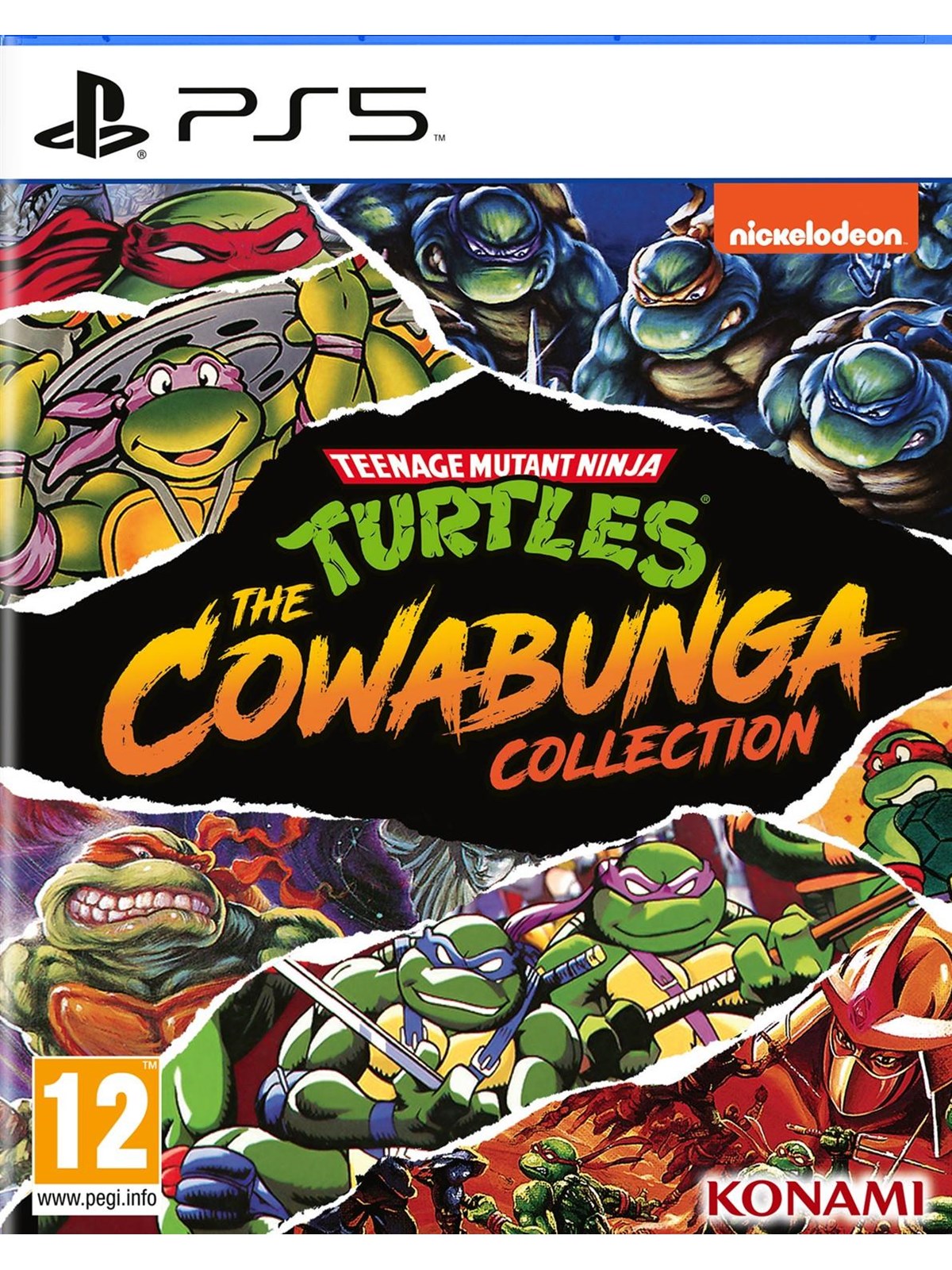 Teenage Mutant Ninja Turtles: The Cowabunga Collection - Sony PlayStation 5 - Fighting - PEGI 12