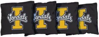 Skip's Garage Idaho Vandals Black Cornhole Bags