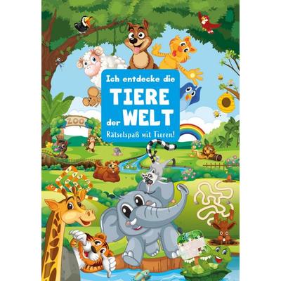 Tiere der Welt Rätselspaß mit Tieren, Geheftet von , Media