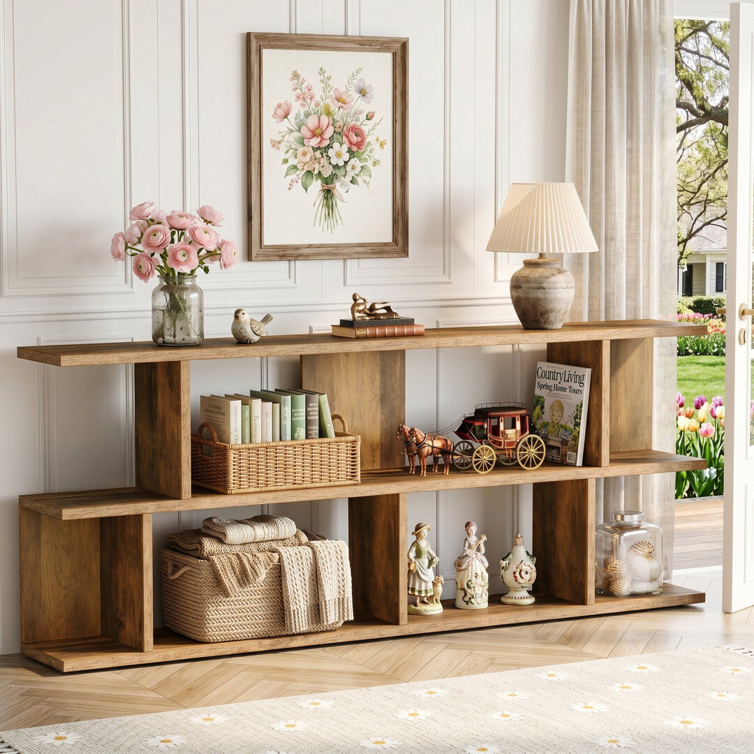 Blue Elephant 70.86cm Console Table Brown 85cm H X 180cm W X 29.5cm D