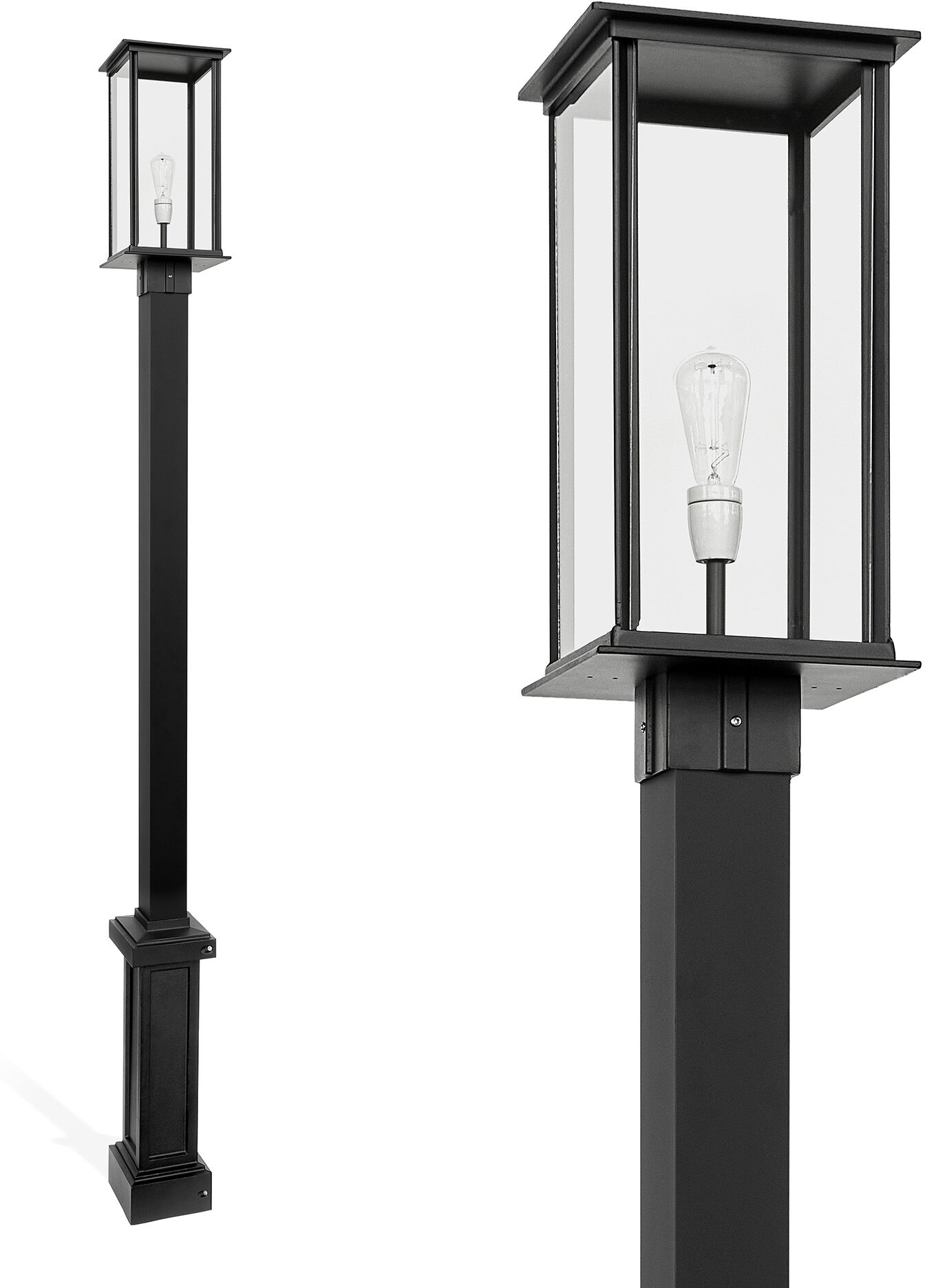KS Verlichting Capital Grande Lantaarn Zwart