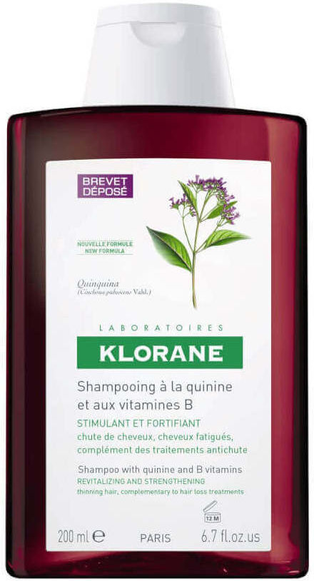 Klorane Champú a la Quinina y Edelweiss 200 ml