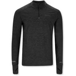 Endurance Herren Tune V2 Melange Midlayer schwarz