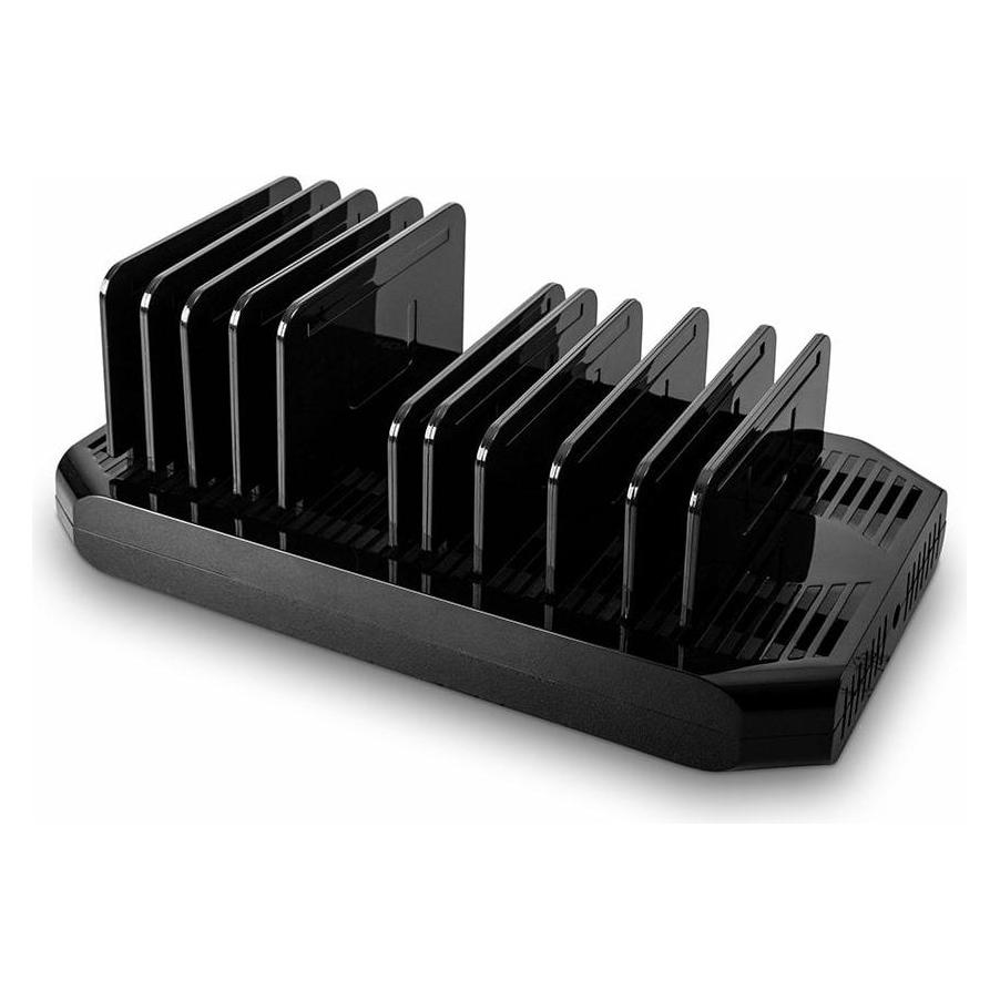 Lindy 120W 10 Port USB-Ladestation Zum gleichzeitigen Laden von bis zu 10 Tablets und/oder Smartphones (120 W, 10 Ports) (73435)