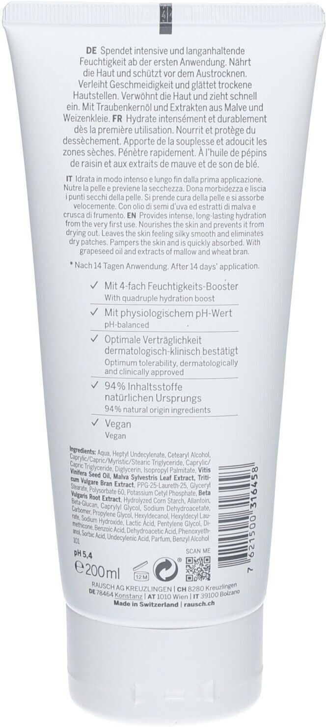 Rausch Feuchtigkeit Bodylotion mit Malve 200 ml Lotion