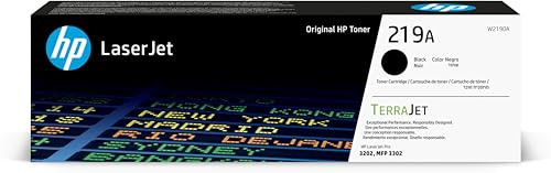 HP 219A originele zwarte LaserJet-tonercartridge voor HP LaserJet Pro 3201-3204