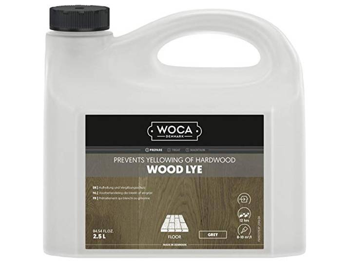 WOCA 500237A houten loog grijs 2,5 liter