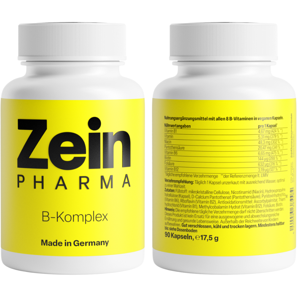 ZeinPharma B-Complex Multivitamin Food Supplement 90&nbsp;caps.