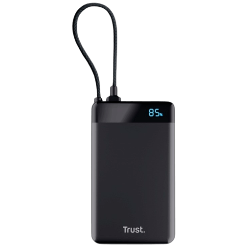 Trust Fiera Schnellladegerät Powerbank 10.000mAh Schwarz