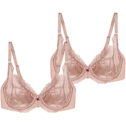 Triumph Damen Bügel-BH Wild Peony Florale 2er Pack