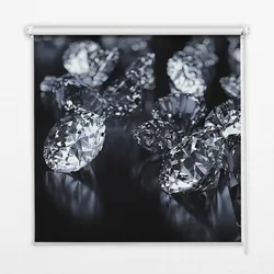 INNENROLLO - Fensterrollo - Rollo - 90x180 cm - Diamanten