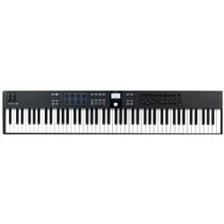 Arturia KeyLab Essential 88 mk3 Black (Keyboard), MIDI Controller, Schwarz