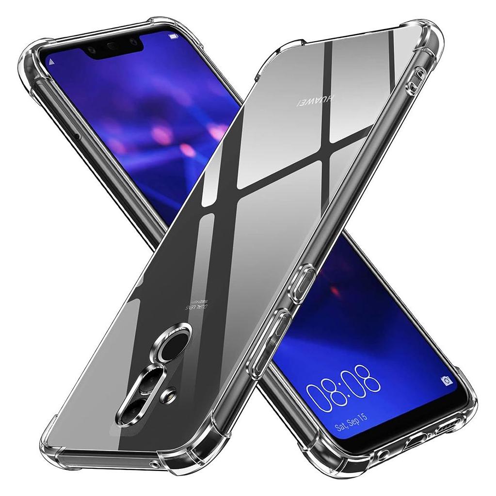 Techsuit - Shockproof Clear Silicone - Huawei Mate 20 Lite - Clear (Huawei Mate 20 Lite) (56344794)