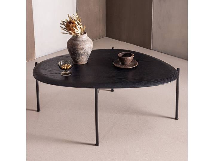 Couchtisch Kota 92 x 36 x 67cm Schwarz/Schwarz