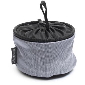 Brabantia Wäscheklammerbeutel Compact 149801, für 75 Klammern, grau, mit Aufhänger