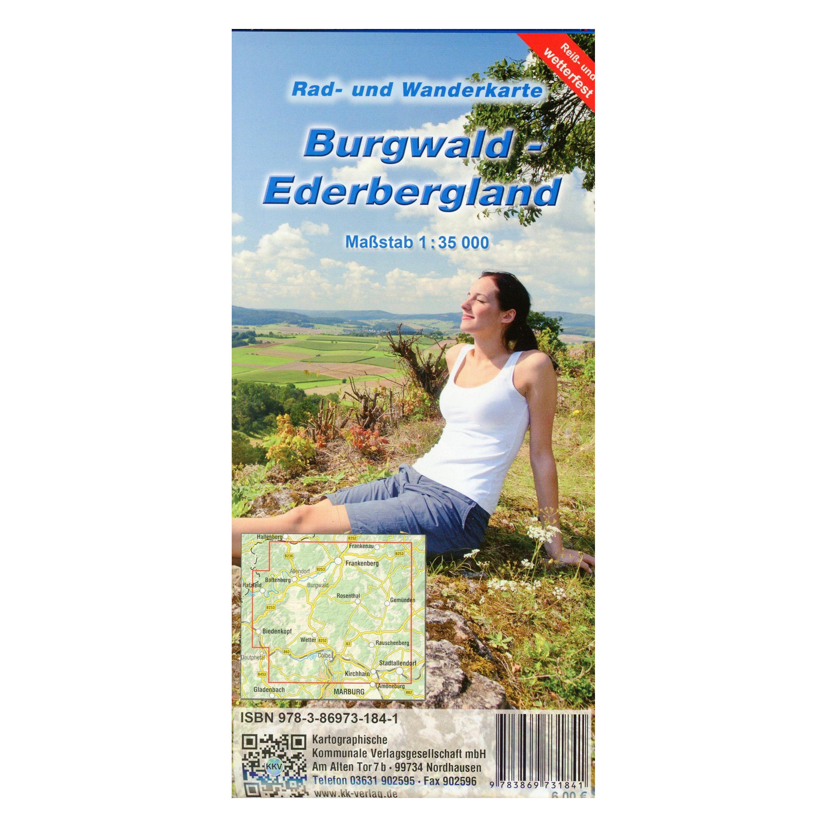 KKV Rad- und Wanderkarte Burgwald-Kellerwald (43907169)