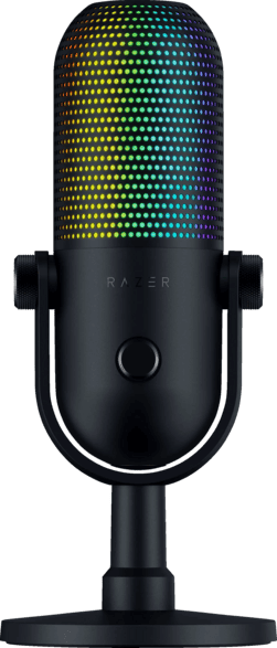 Micrófono - RAZER Seiren V3 Chroma, 1x USB-C, 3.5 mm, PC, Negro
