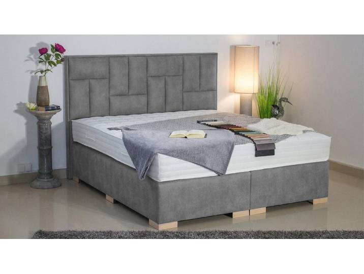 PAARA Boxspringbett Nevada ohne Bettkasten mit alles mit Holz, mit einzigartigem Belüftungssystem