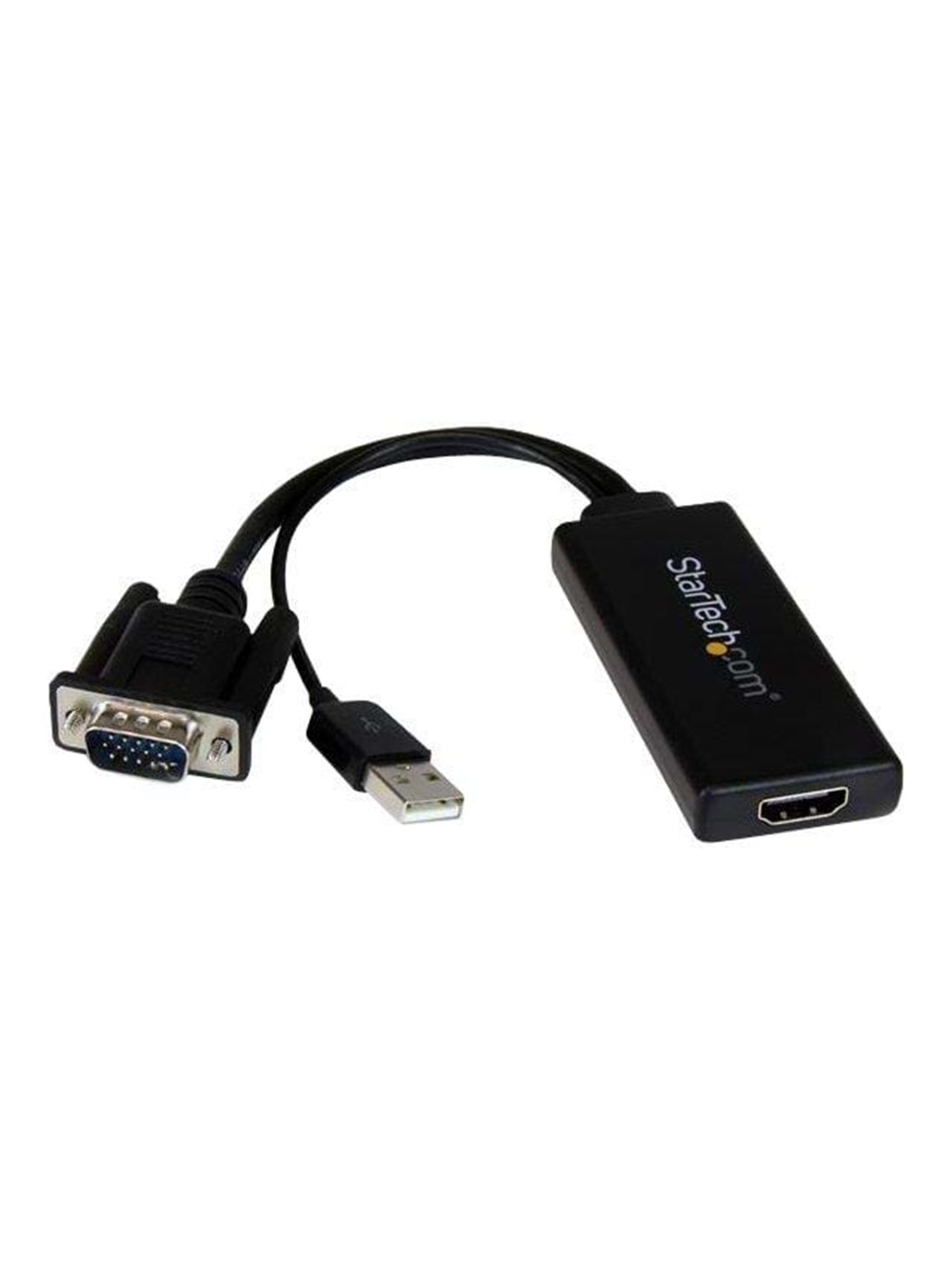 StarTech.com VGA zu HDMI Adapter mit USB Audio & Strom Video Transformer