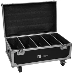 Roadinger Flightcase 4x LED CLS-18 QCL RGB/WW, Audio Racks + Cases, Schwarz