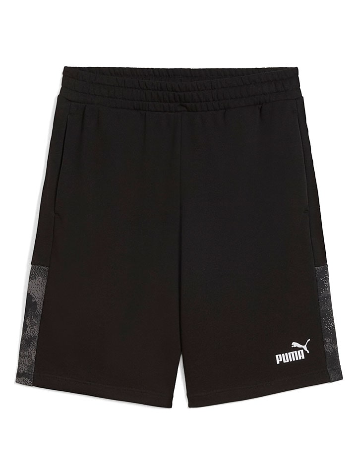 Puma Shorts "Ess Camo" in Schwarz - L