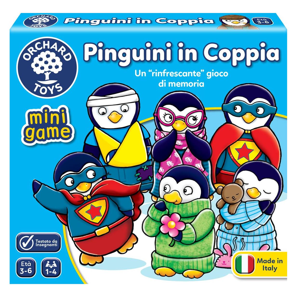 Orchard ORC0351IT - - Mini Game - Pinguini in Coppia (Italienisch, 1 - 4 Spieler) (36933044)