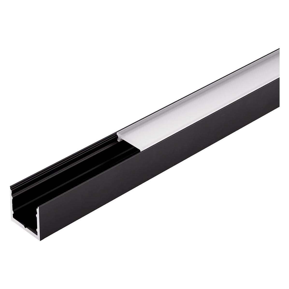 Halemeier LED Ein-/Anbauprofile ChannelLine U1 mit Lichtblende (5003401)