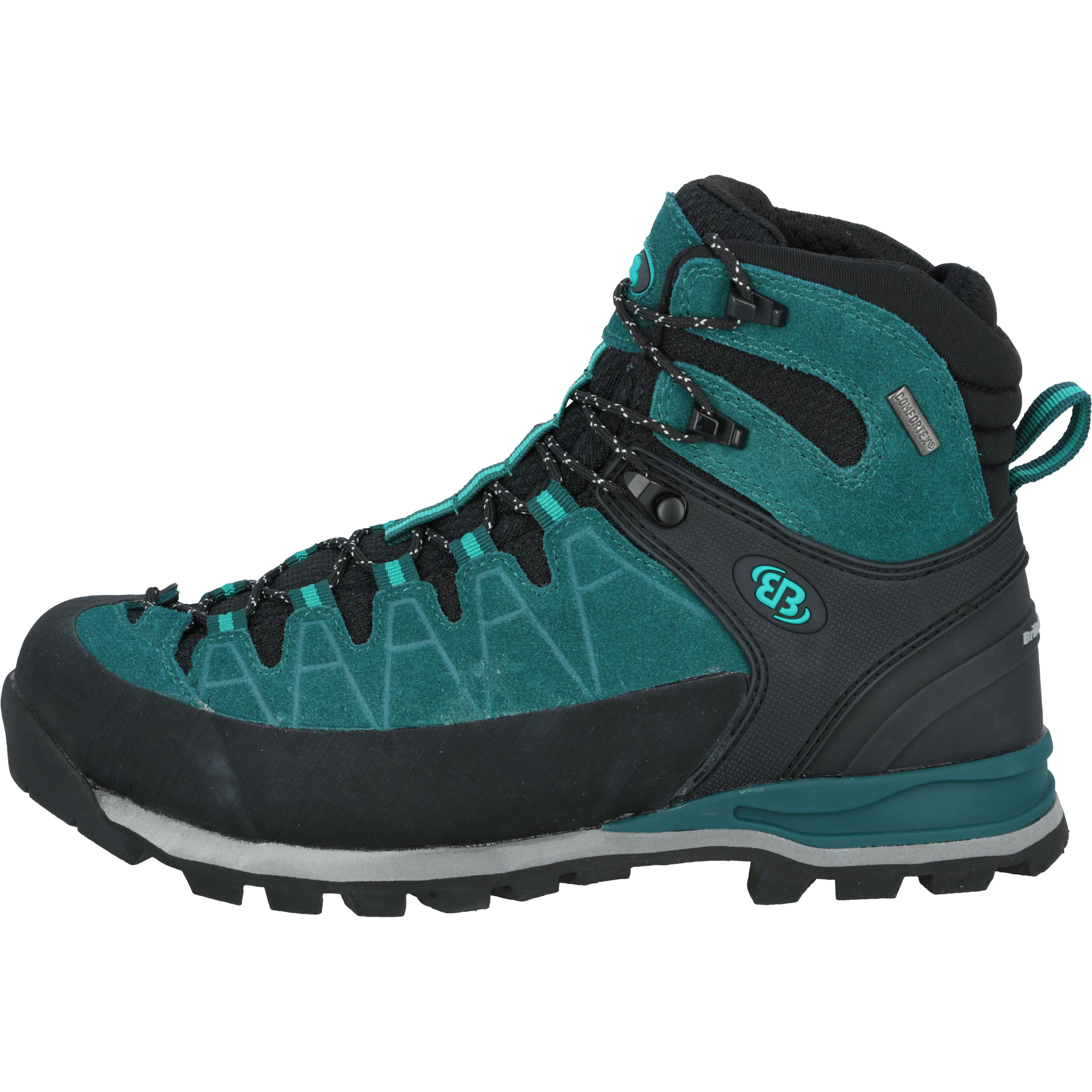 Brütting Mount Tasman Damen Wanderschuhe tuerkis Größe 39 Trekking Wasserdicht