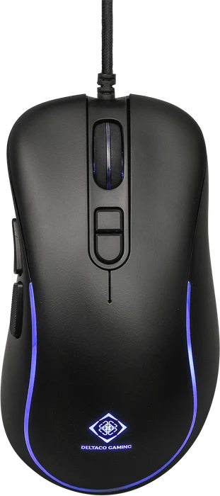 Deltaco GAMING DM120 Wired - Maus (Schwarz)