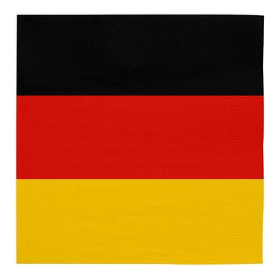 20 3-lagige Servietten 33 x 33 cm - Deutschland