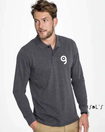 Perfect Men Polo Maniche Lunghe 100% Cotone Personalizzate o neutre Sol's