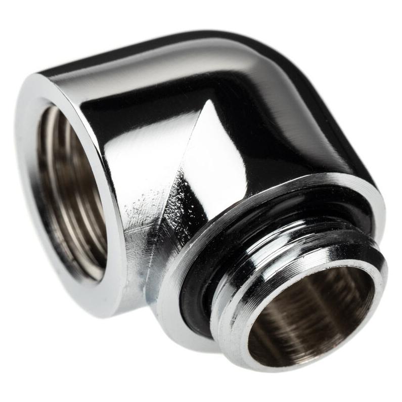 Alphacool Eiszapfen Adapter 90 Grad G1/4 Zoll AG auf G1/4 Zoll IG (17595)
