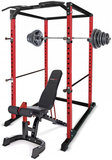 BodyMax CF375 Power Rack BodyMax CF375R Rack + Bench + 95kg Weight Kit