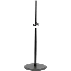 K&M 26735 (Ständer, Höhenverstellbar), Lautsprecher Ständer + Wandmontage, Schwarz
