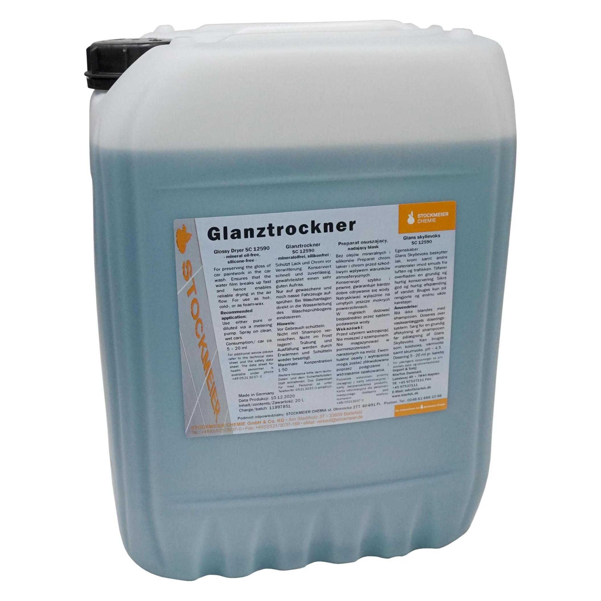 Stockmeier Chemie GLANZTROCKNER SC12590 20L DRY&SHINE (1000538423004)