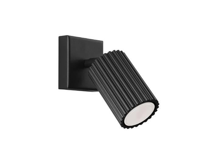 Design Wandlampe „Karbon II“ Schwarz Sollux Lighting