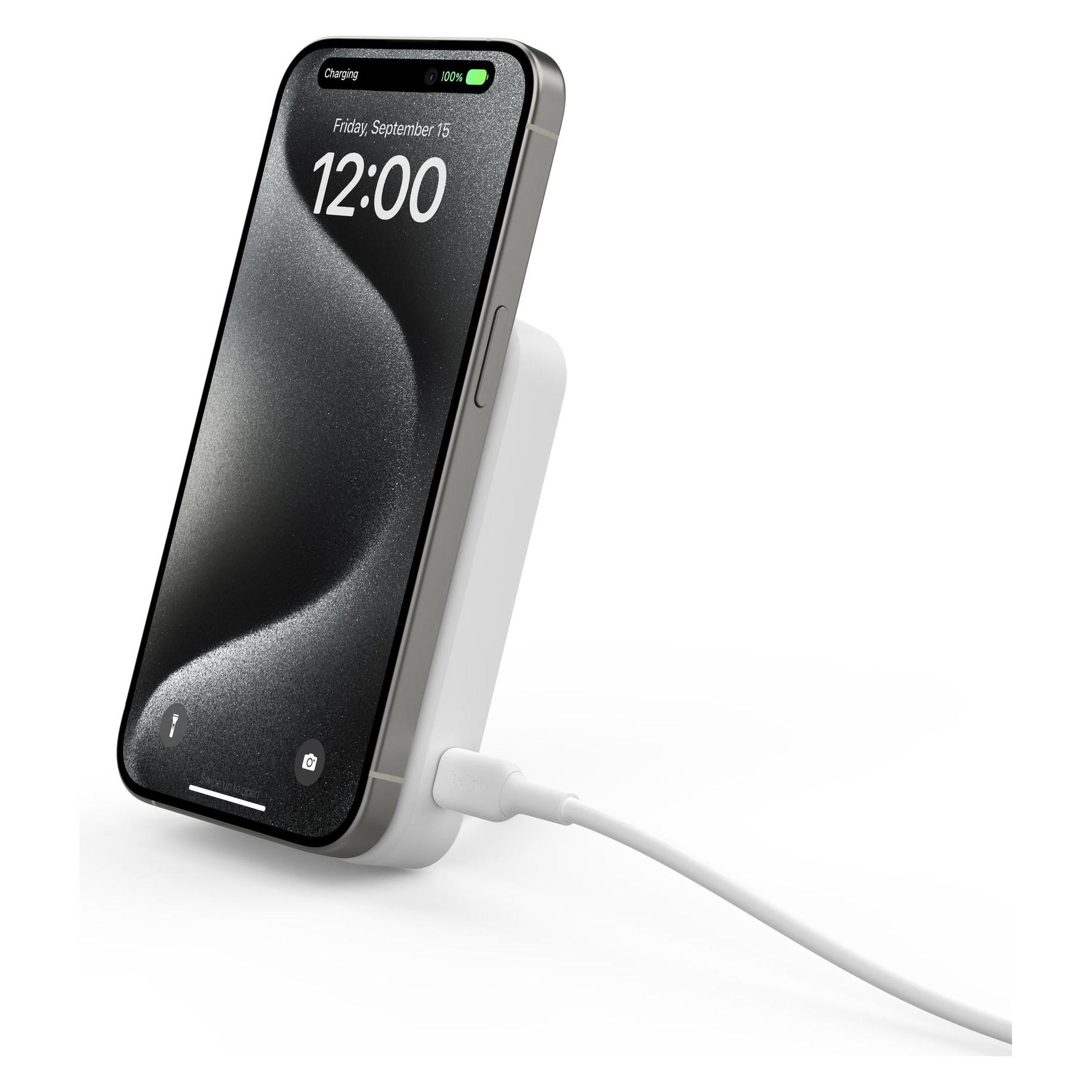 Belkin BoostCharge Pro (10000 mAh, 15 W, 38.50 Wh) (BPD008BTWH)