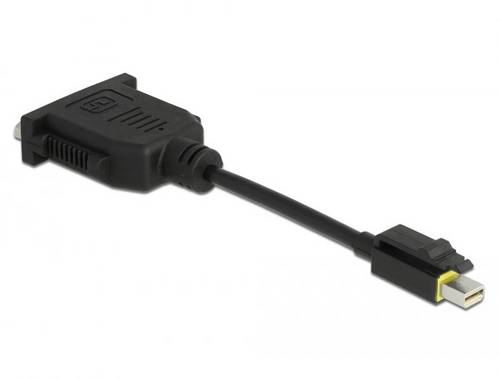 Delock 65979 DisplayPort / DVI Adapter [1x Mini-DisplayPort Stecker - 1x DVI-Buchse 24+5pol.] Schwarz 0.15m