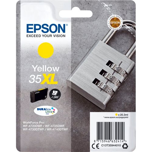 Epson Tintenpatrone yellow DURABrite Ultra Ink 35 XL T 3594