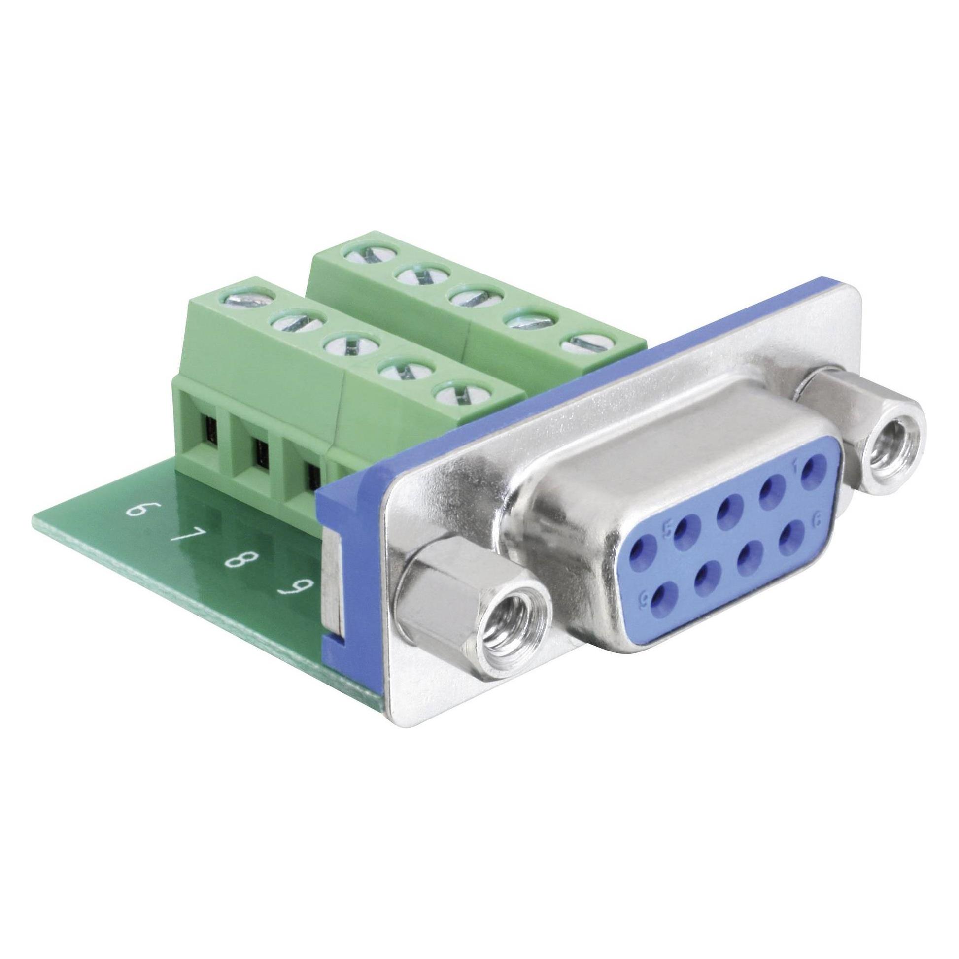 Delock Terminalblock RS232 DB9 (65268)