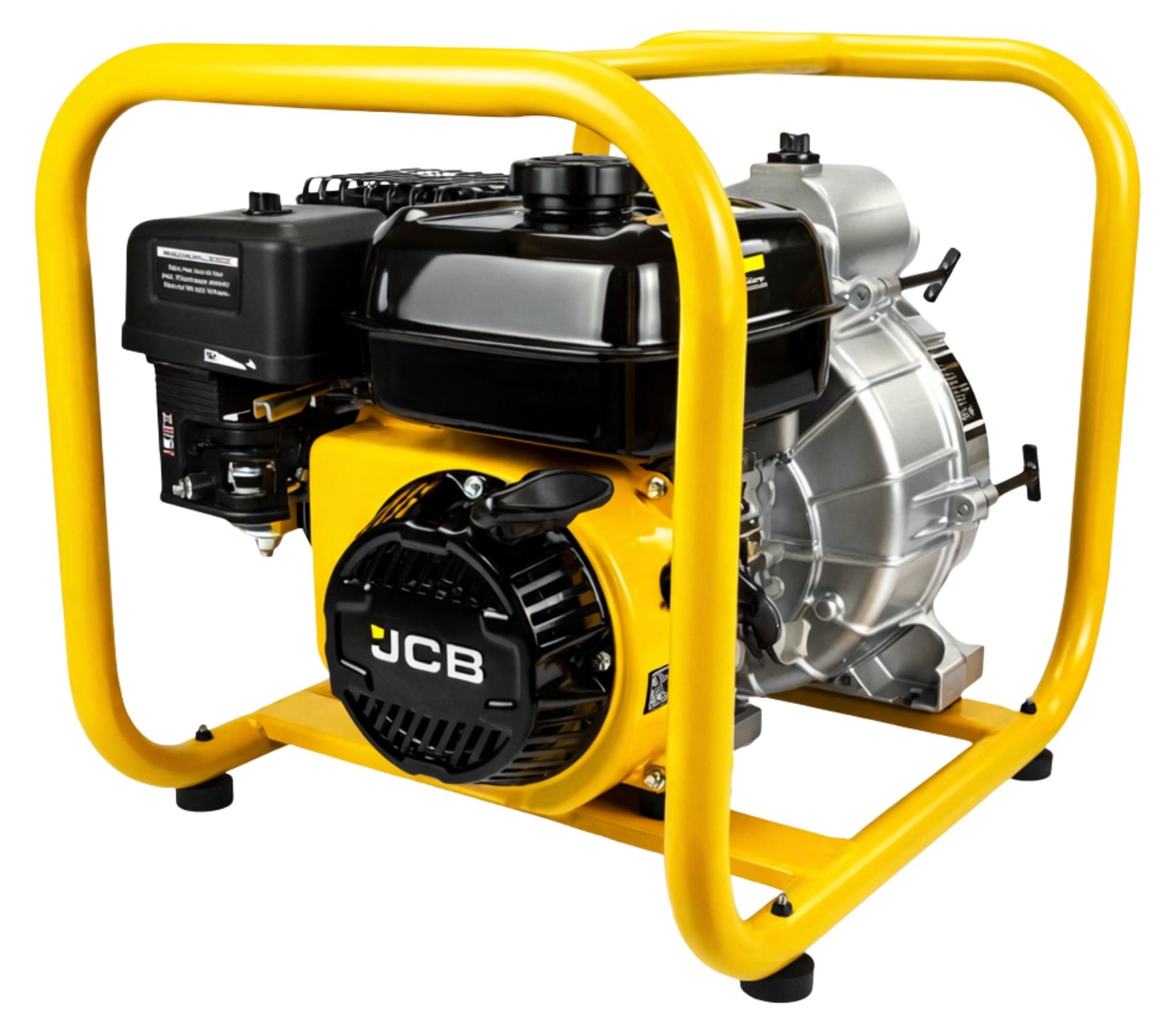 JCB Benzin-Schmutzwasserpumpe WP80TP24 | 7,5 PS | 1000 L/min | 7m Ansaughöhe | 25 m Förderhöhe | Selbstansaugend