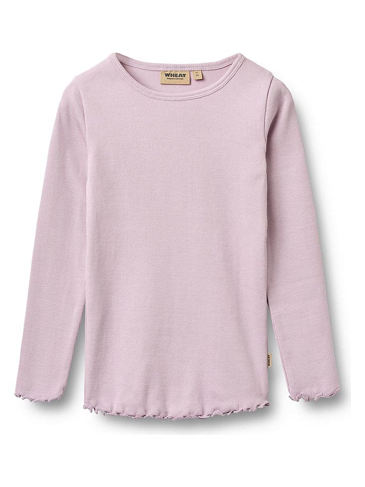 Wheat Longsleeve "Ida" in Lila - 98